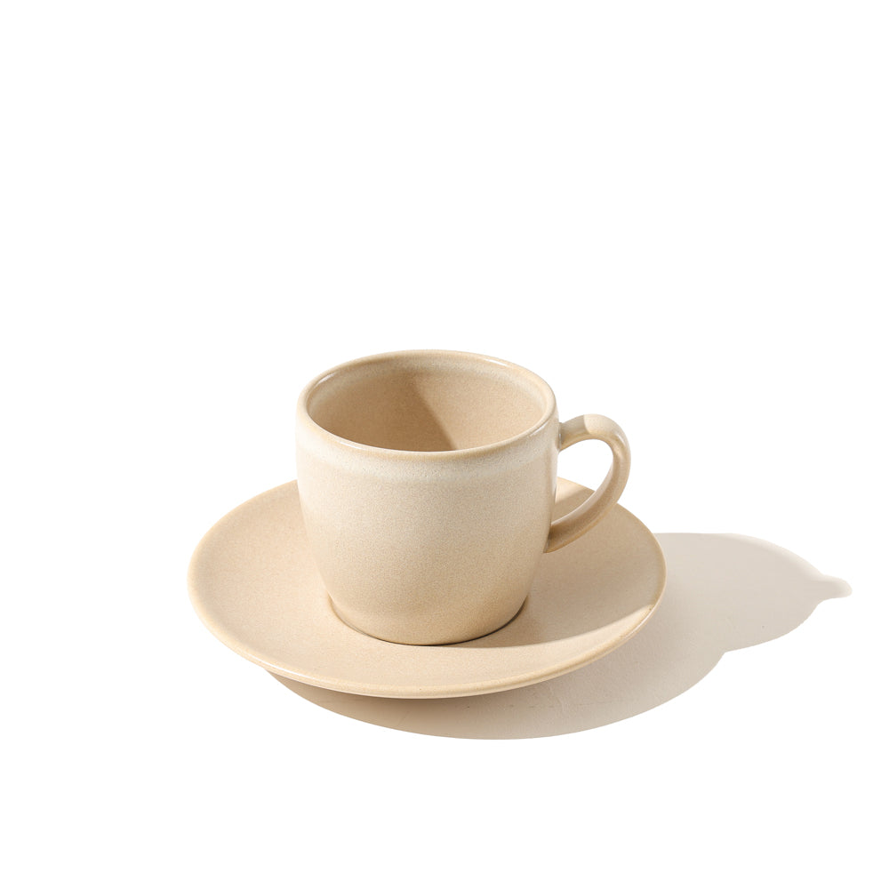 Urban Cup and Saucer Set - Taupe