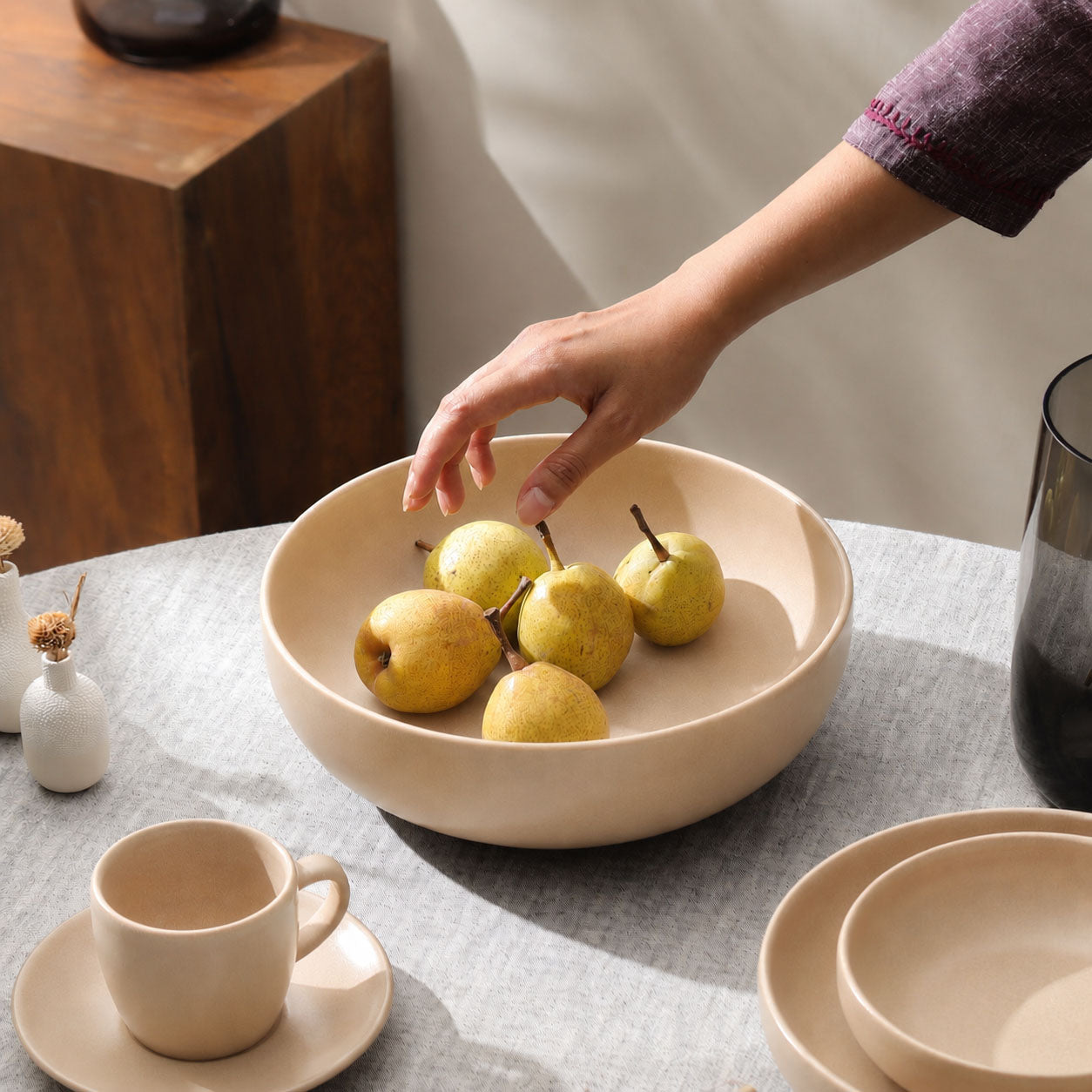 Urban Serving Bowl - Taupe