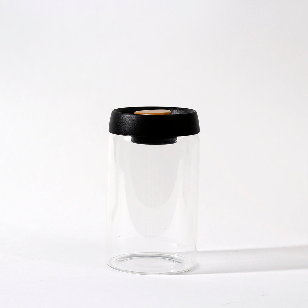 Vactop Borosilicate Storage Jar Large - Black