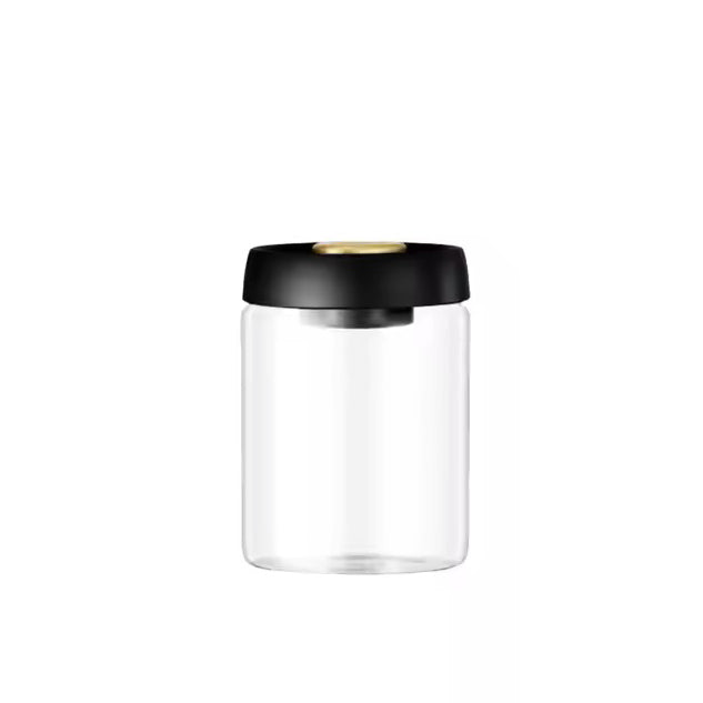 Vactop Borosilicate Storage Jar Medium - Black