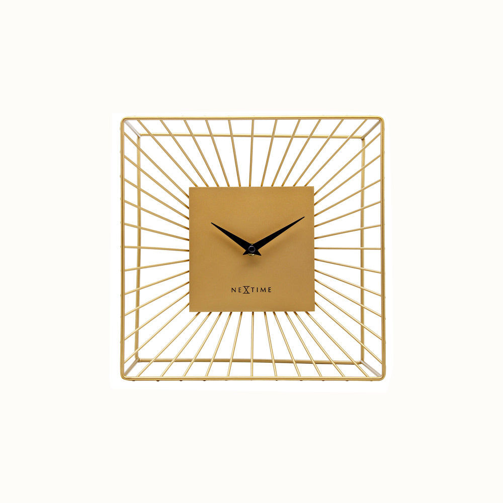 Vasco Table Clock - Gold
