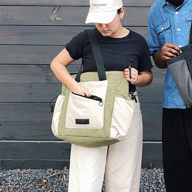 Vega Tote Bag - Moss Green