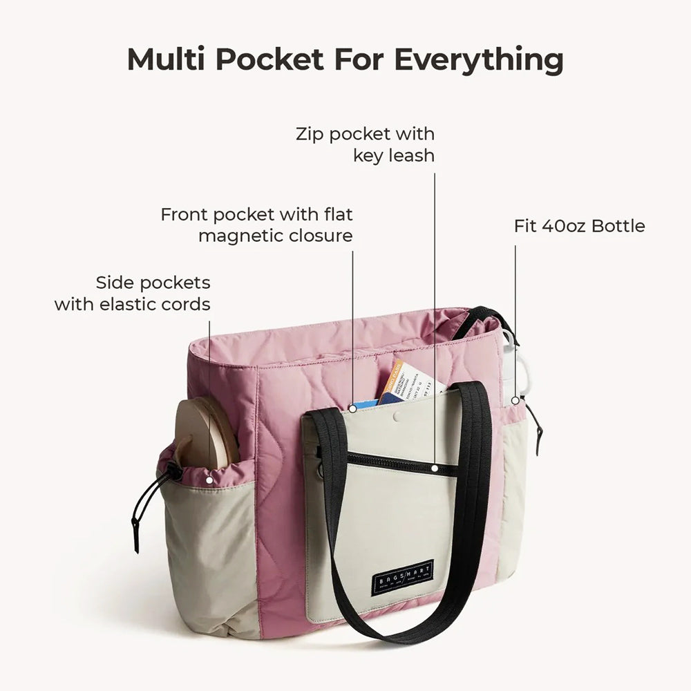 Paz Laptop Tote Bag 23L - Pink