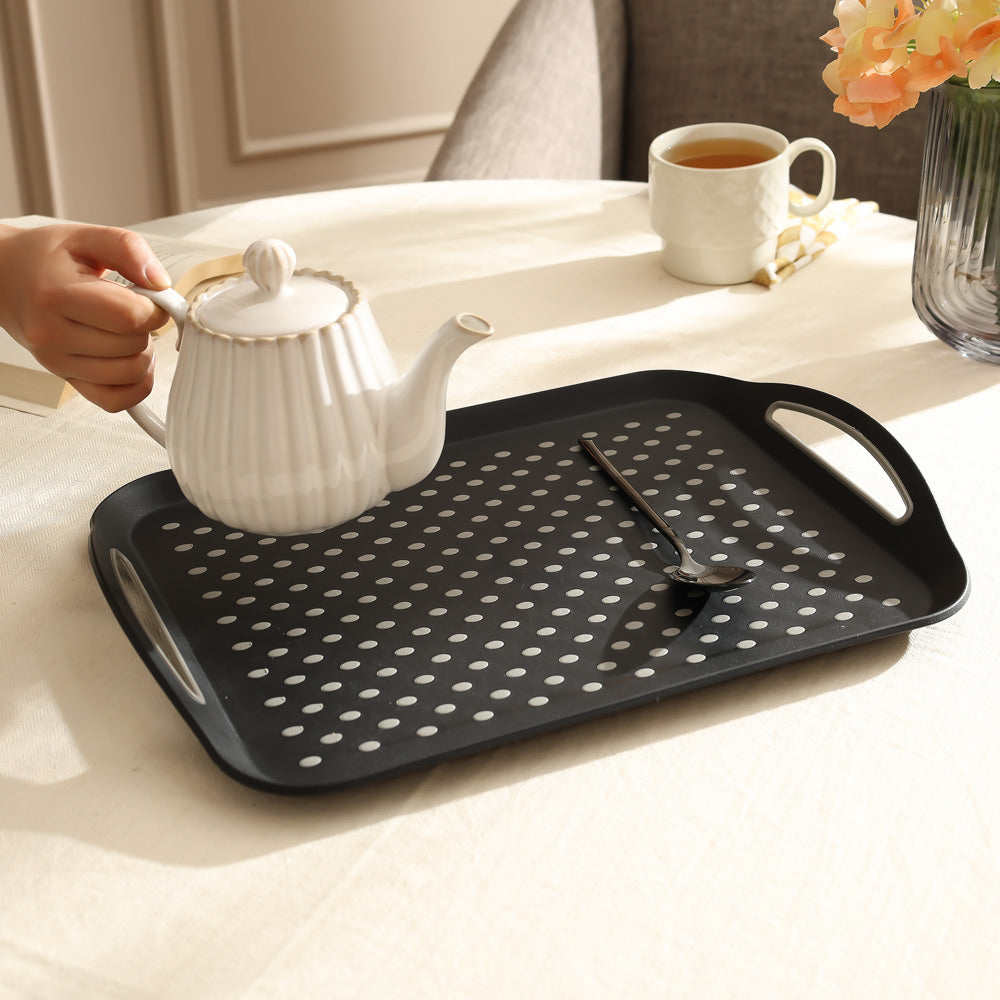 Vente Serving Tray Large - Black
