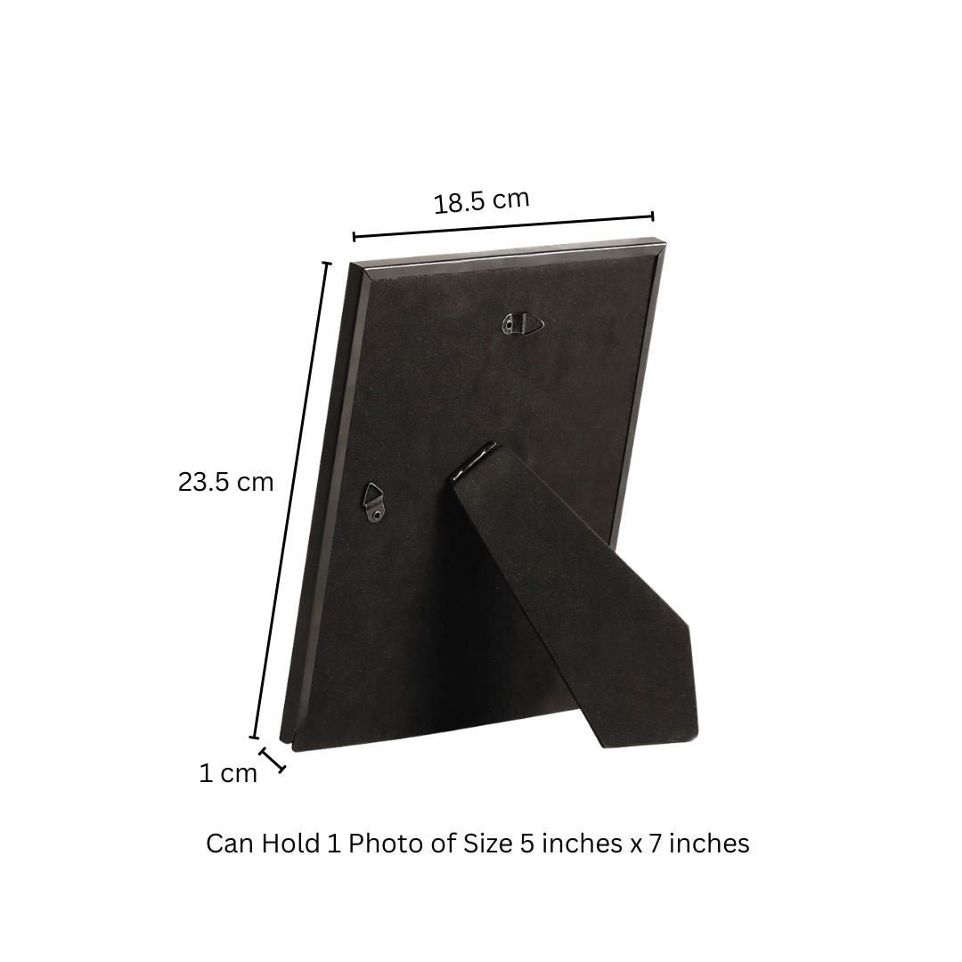 Vera Photo Frame Large - Grey Black