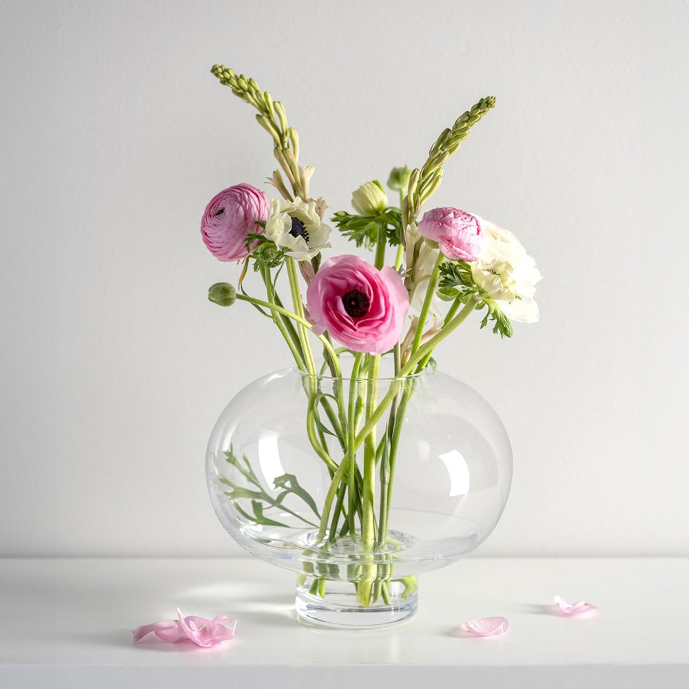 Vernazza Ball Vase - Clear