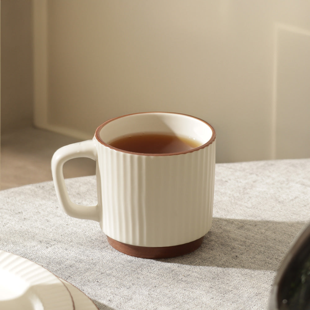 Vesper Coffee Mug - Cream Brown