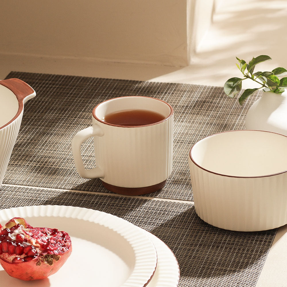 Vesper Coffee Mug - Cream Brown