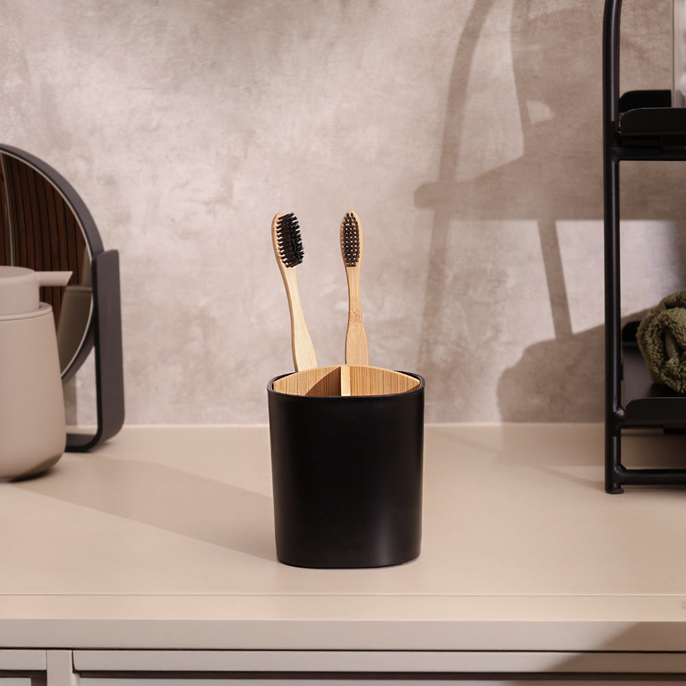 Veta Multi-compartment Tumbler - Black Natural