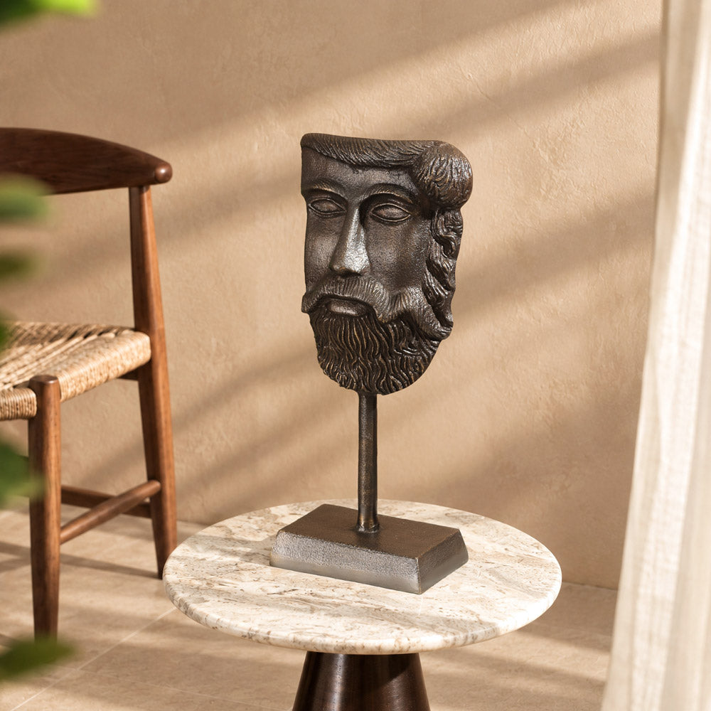 Vigos Metal Sculpture Large - Vintage Black