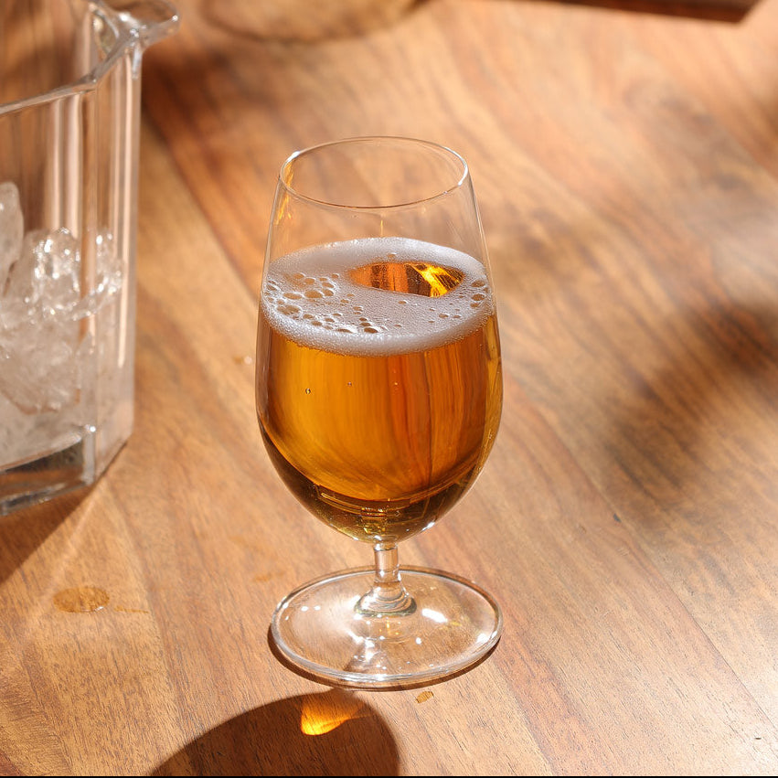 Vintage Beer Glasses 410ml, Set of 2