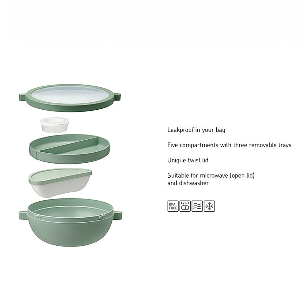 Vita Bento Lunch Bowl - Nordic Sage