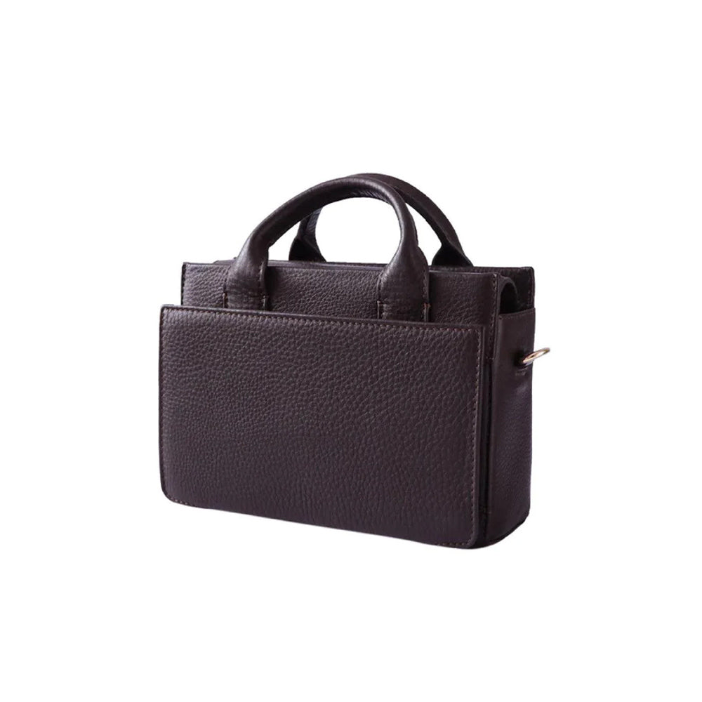 Voyager Crossbody Bag Mini - Dark Brown