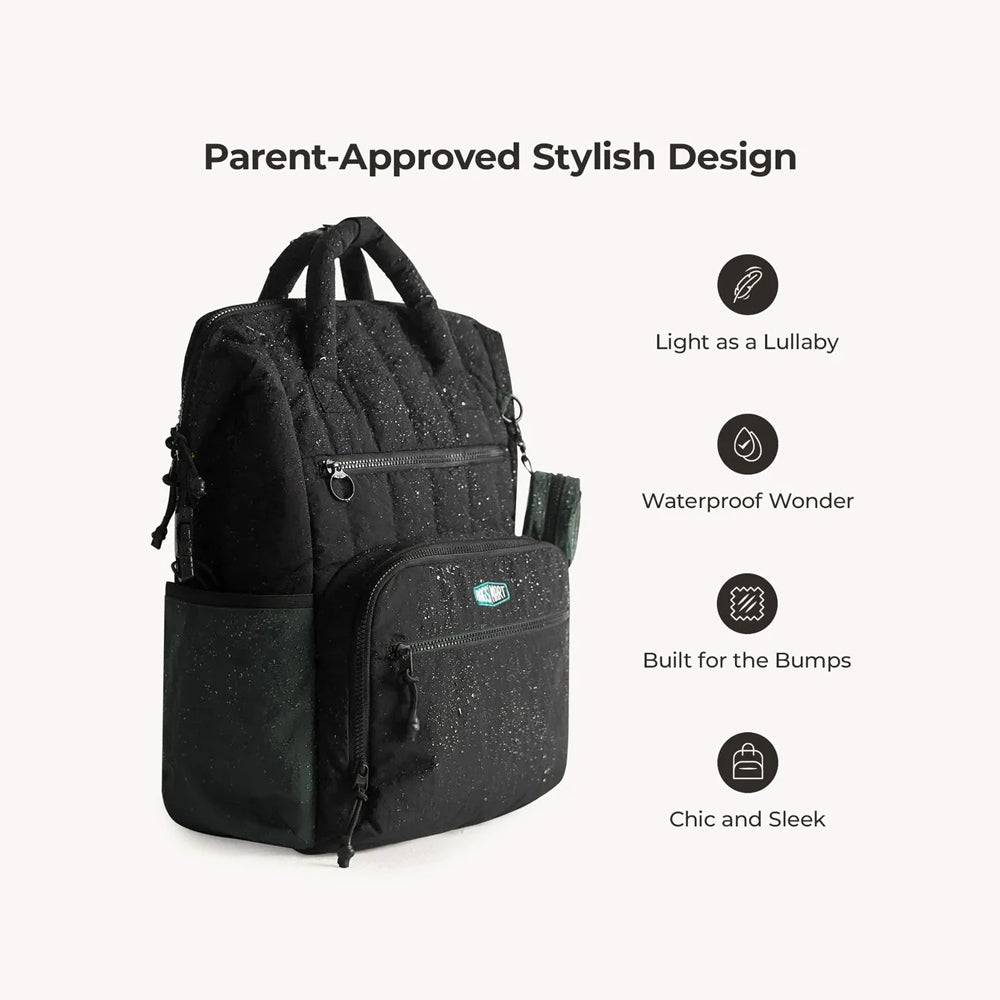 Paz Diaper Backpack 25L - Black