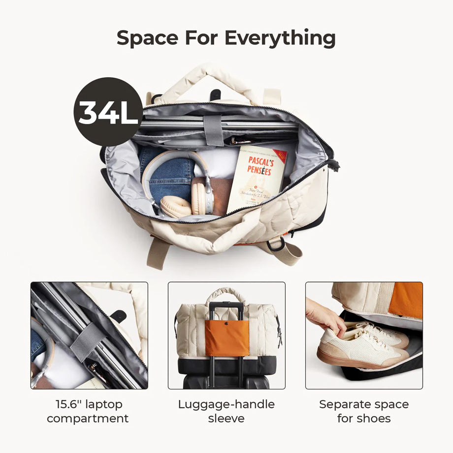 Walker Duffel Bag - Tangerine