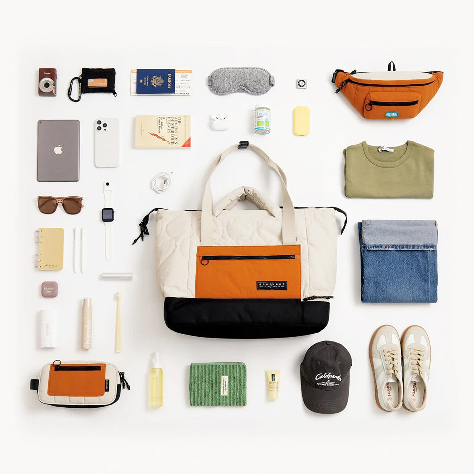 Walker Duffel Bag - Tangerine