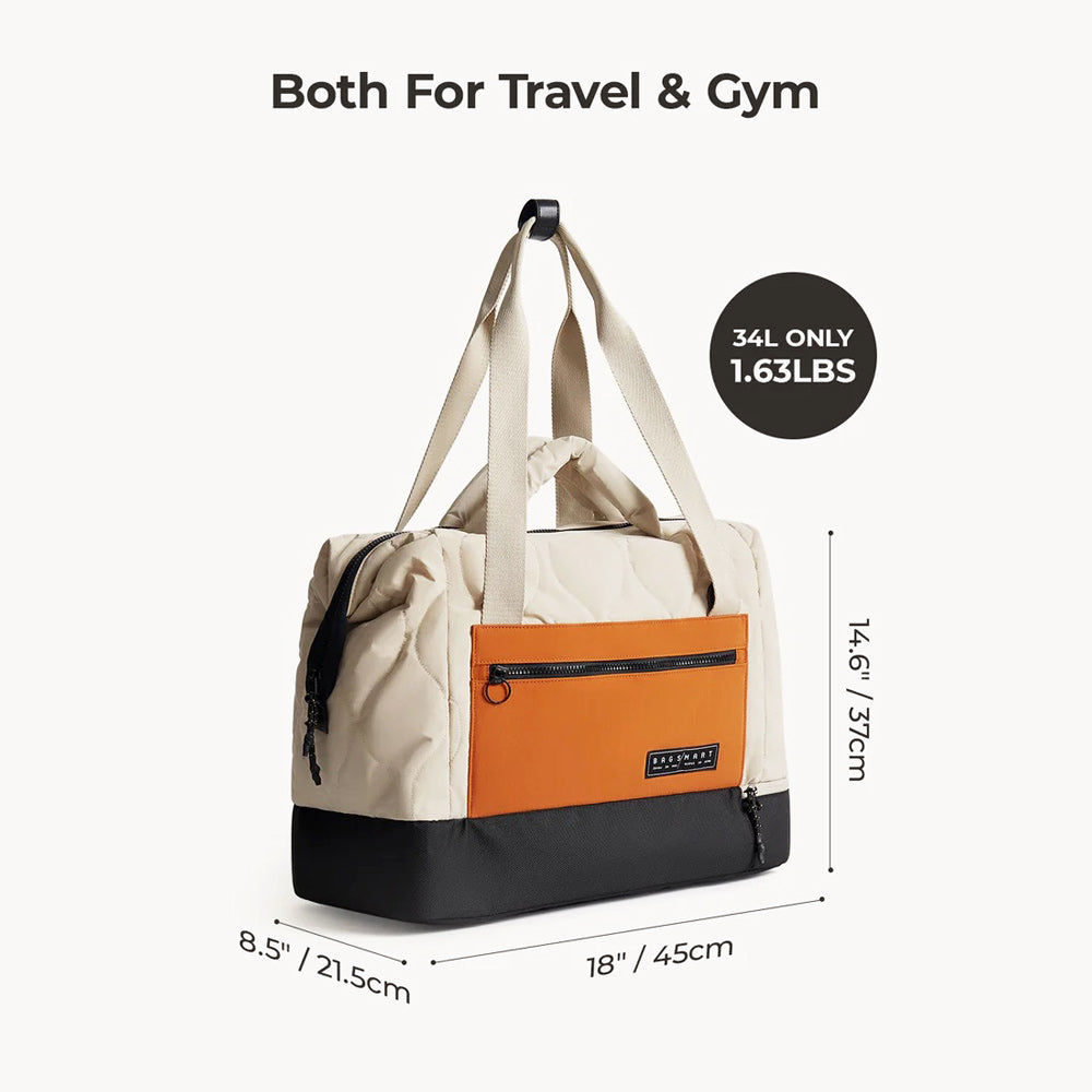 Walker Duffel Bag - Tangerine