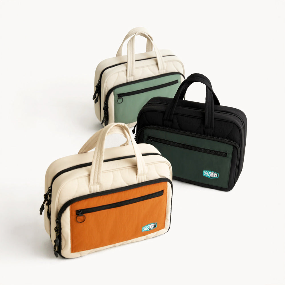Walker Hanging Travel Toiletry Bag - Celadon