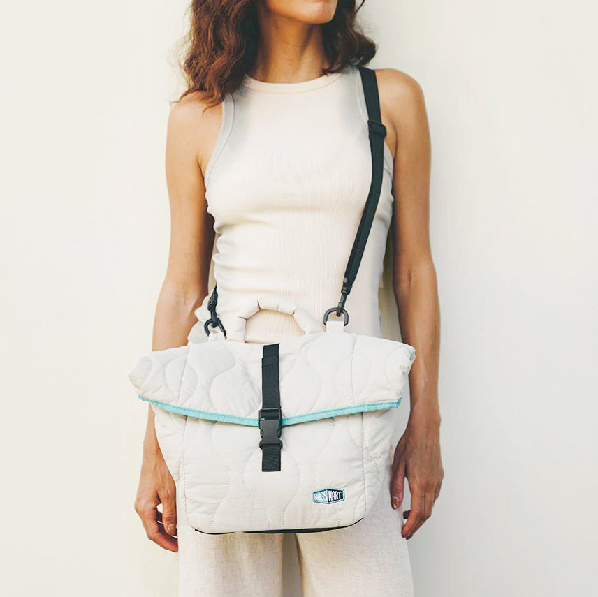 Walker Insulated Lunch Bag - Beige