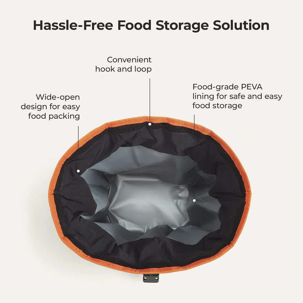 Walker Insulated Lunch Bag - Black