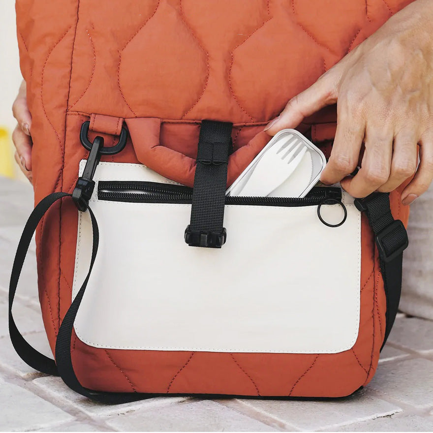 Walker Insulated Lunch Bag - Tangerine