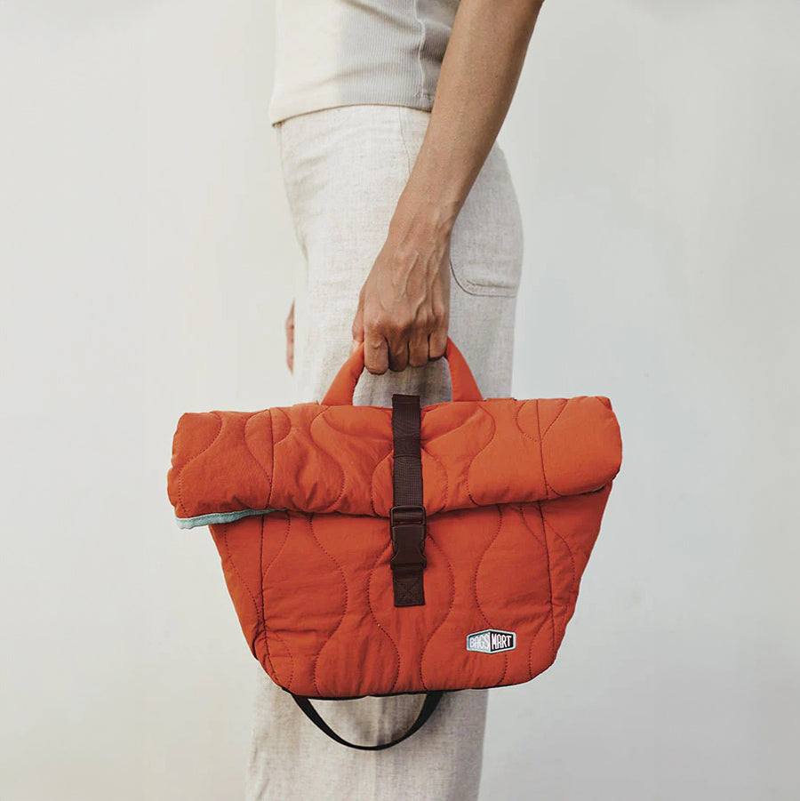 Walker Insulated Lunch Bag - Tangerine