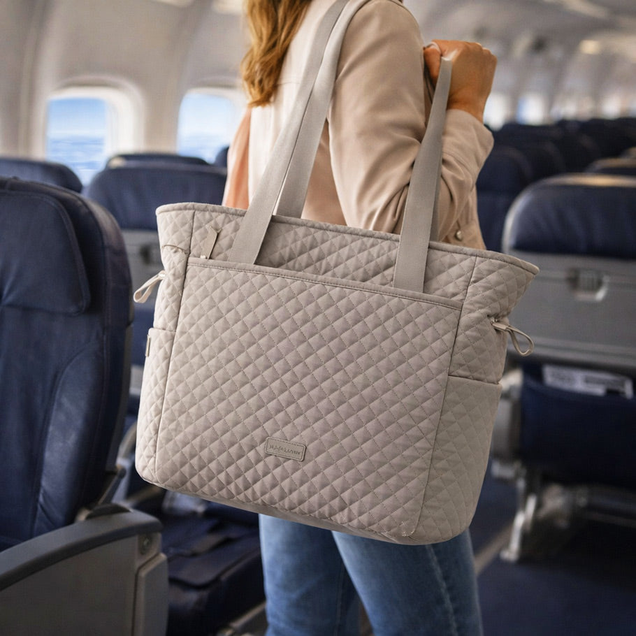 Wanderland Travel Tote - Grey