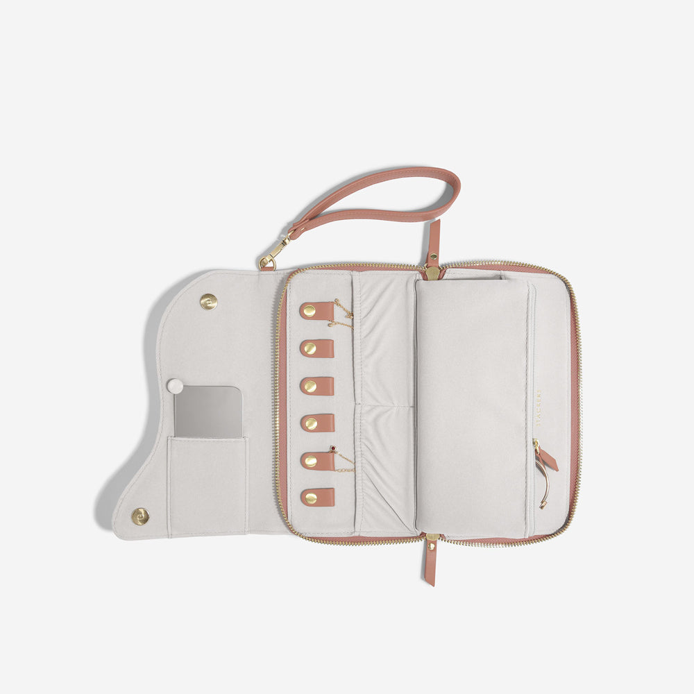 Wave Jewellery Roll - Red