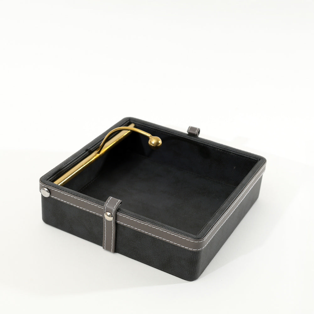 Devon Square Napkin Holder - Black