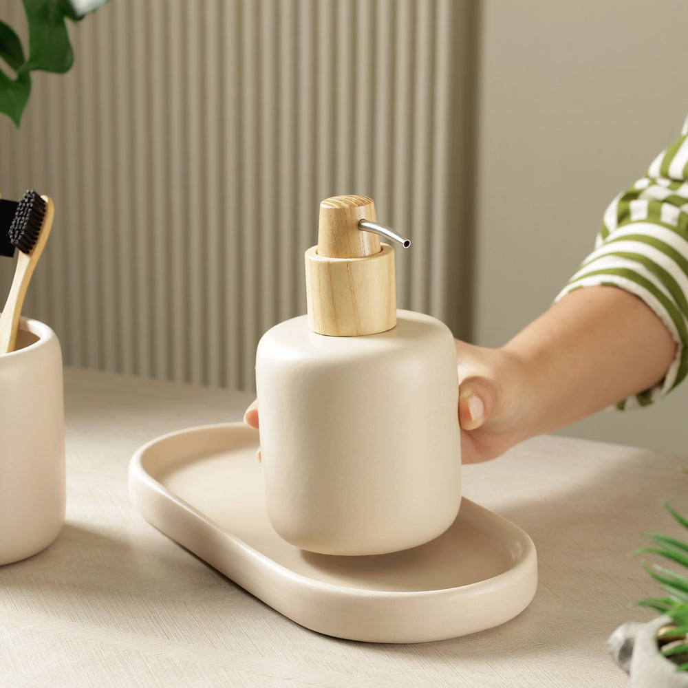 Wren 3-piece Bathroom Set - Linen
