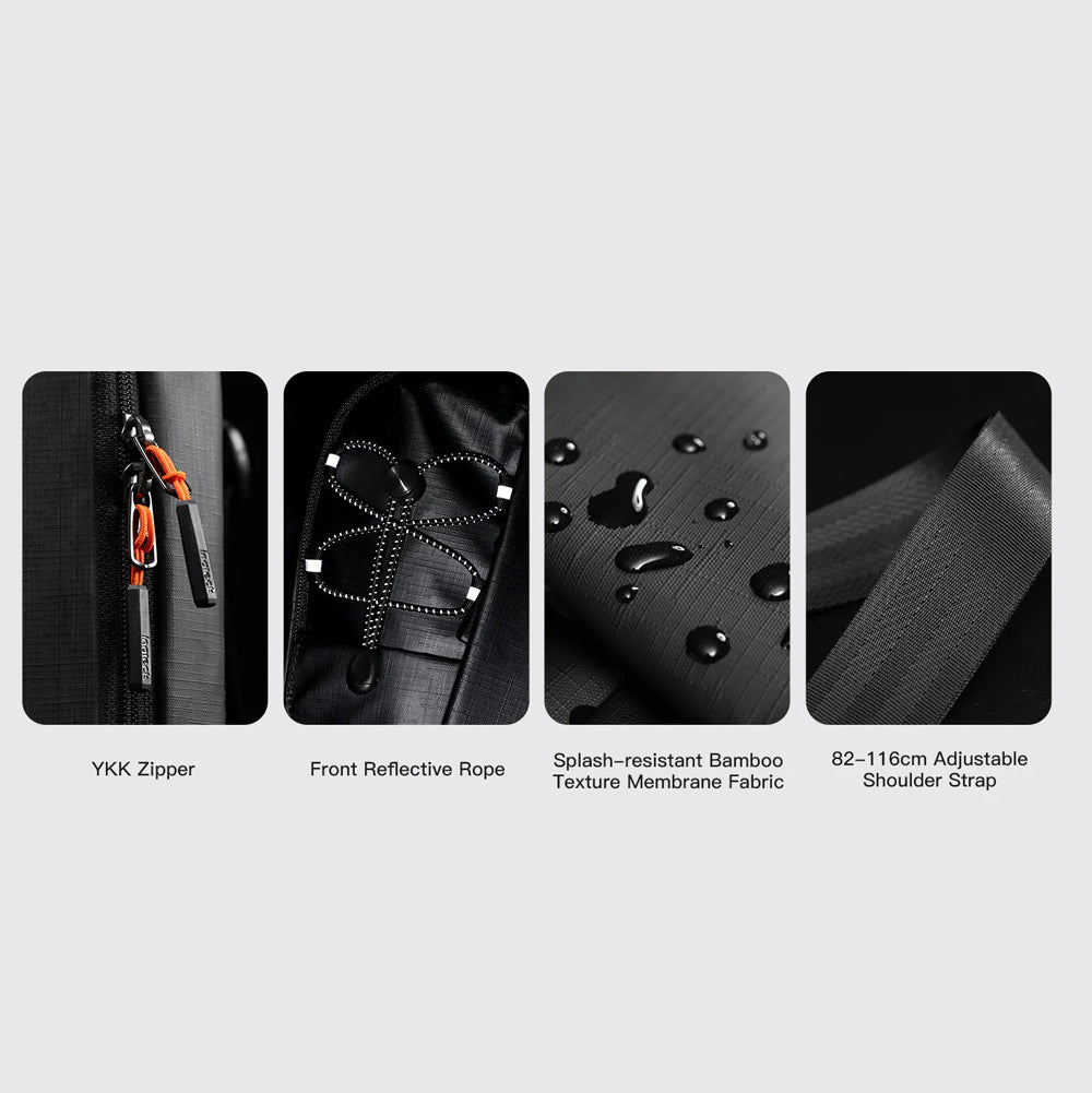 X-Row Sling Bag - Black