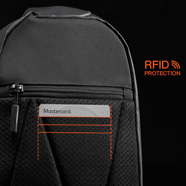 X-Row Sling Bag - Black