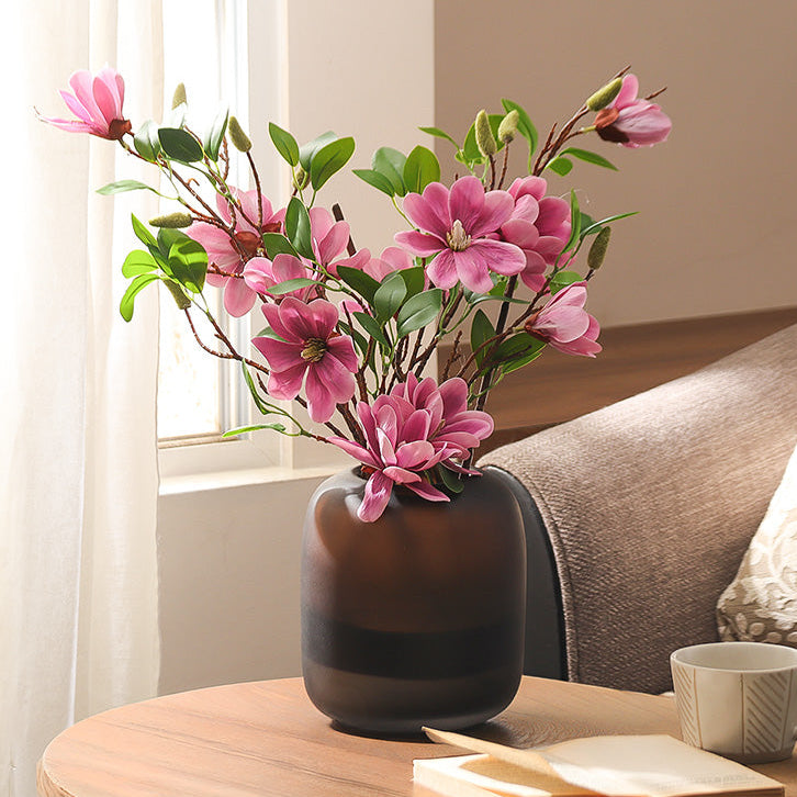 Yulan Magnolia Faux Stem - Purple