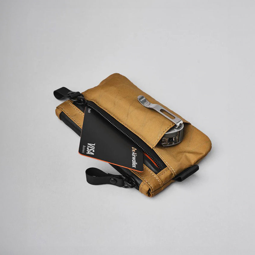 Zip Card Holder - Coyote Brown VX21