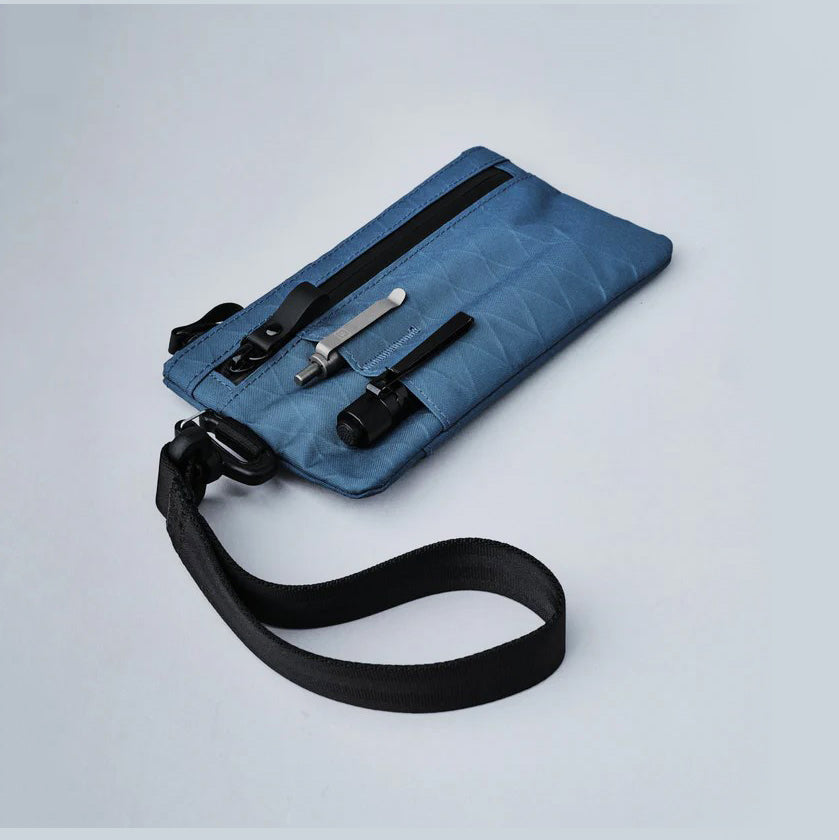 Zip Clutch - Ocean Blue RX30