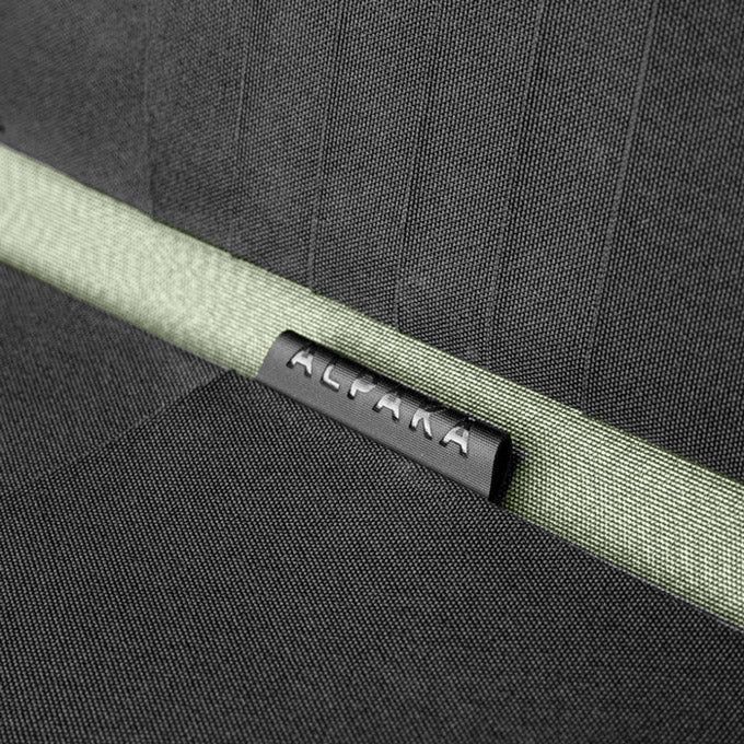 Zip Passport Wallet - Axogrid Black