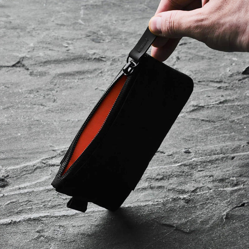 Zip Coin Pouch - Black VX21