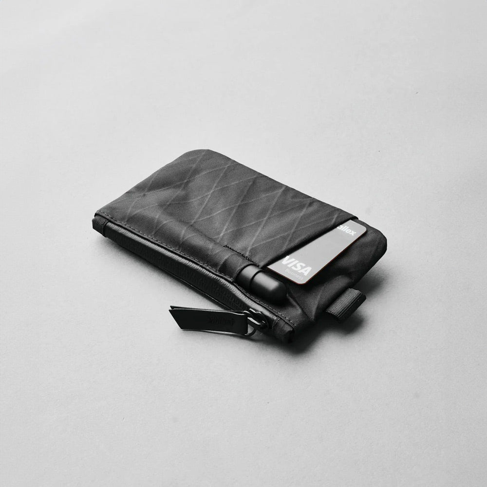 Zip Coin Pouch - Black VX21