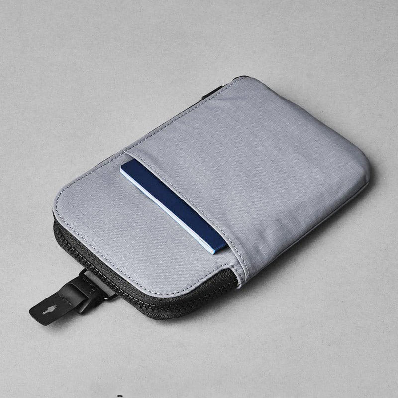 Zip Travel Wallet - Axoflux Grey