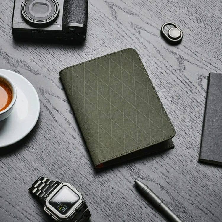 Alpaka ARK Bifold Passport Wallet - Dark Green VX21