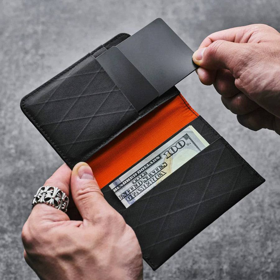 Alpaka ARK Bifold Wallet - Black VX21