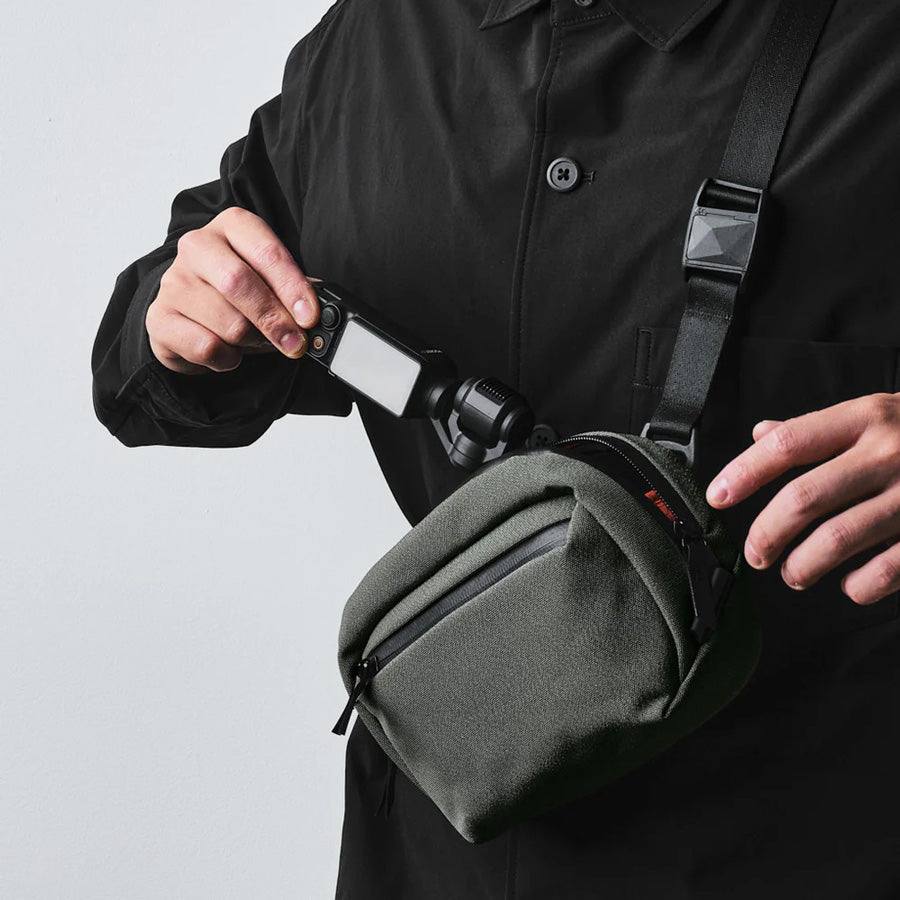 Alpaka Go Sling Bag Nano - Axoflux Grey