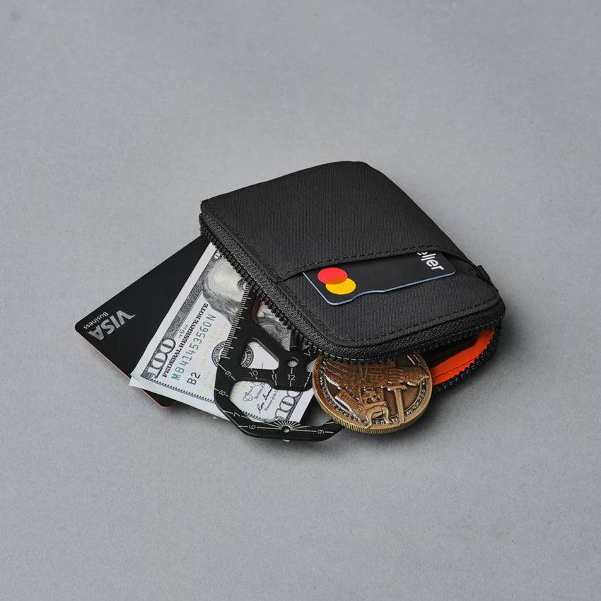 Alpaka Zip Card Pouch - Axoflux Black