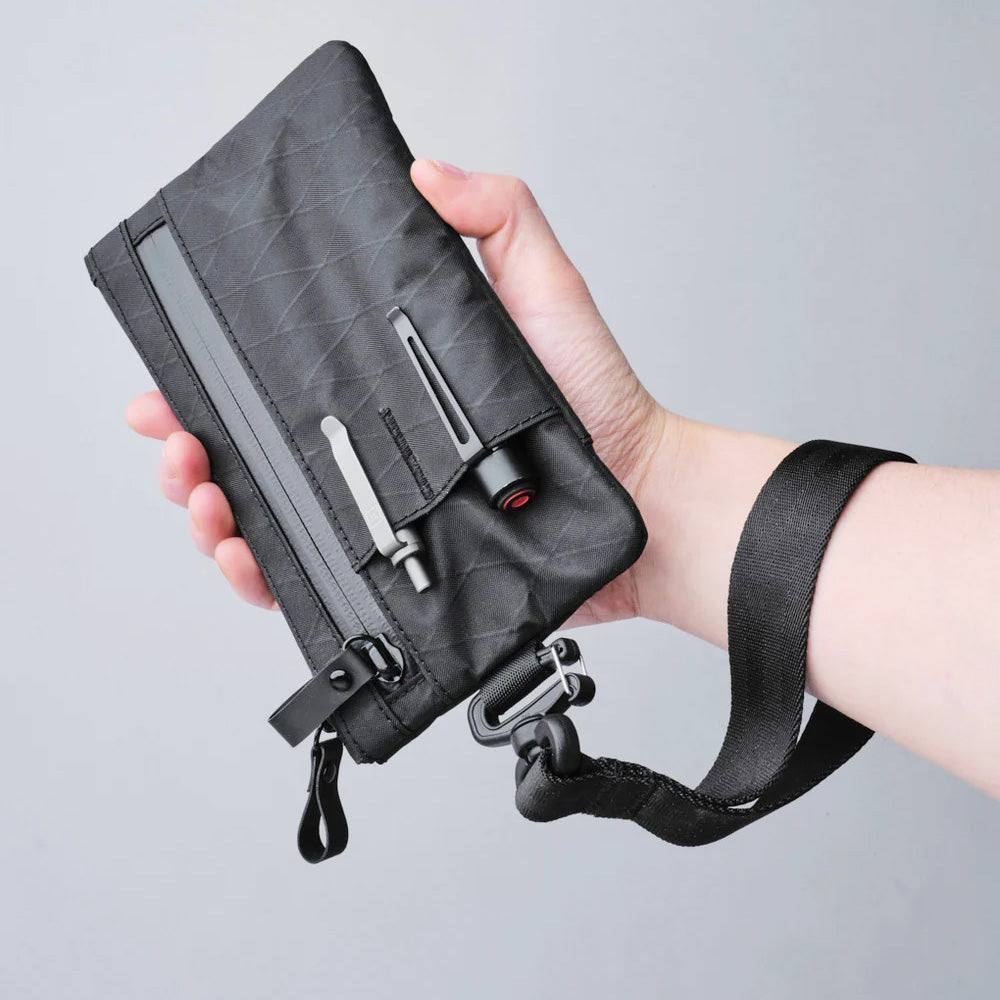 ZIP TOP CLUTCH WITH CHAIN SLAVE TO THE RHYTHM main image 1