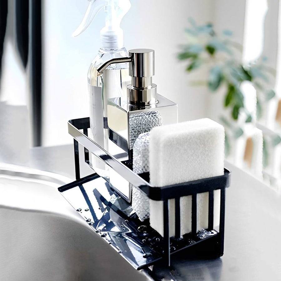 Arhat Organizers Metal Sponge Holder - Black