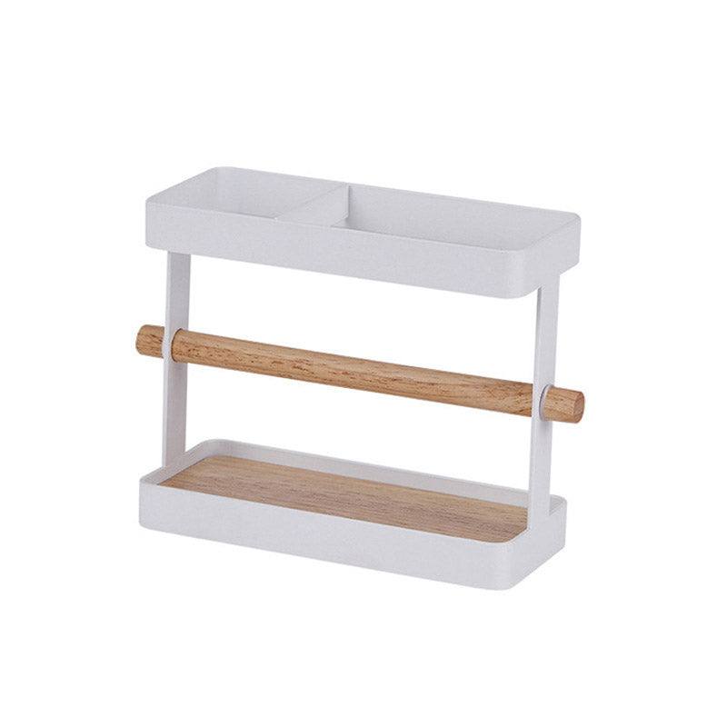 Arhat Organizers Metal Utensil Holder - White