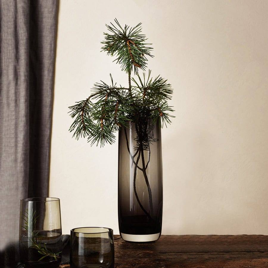 ASA Selection Ajana Glass Vase Tall - Grey