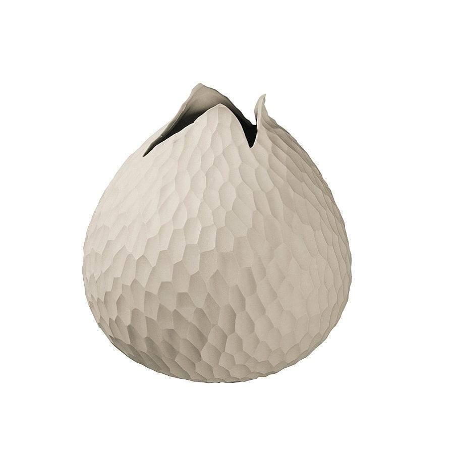 ASA Selection Carve Leaf Vase Small - Cream