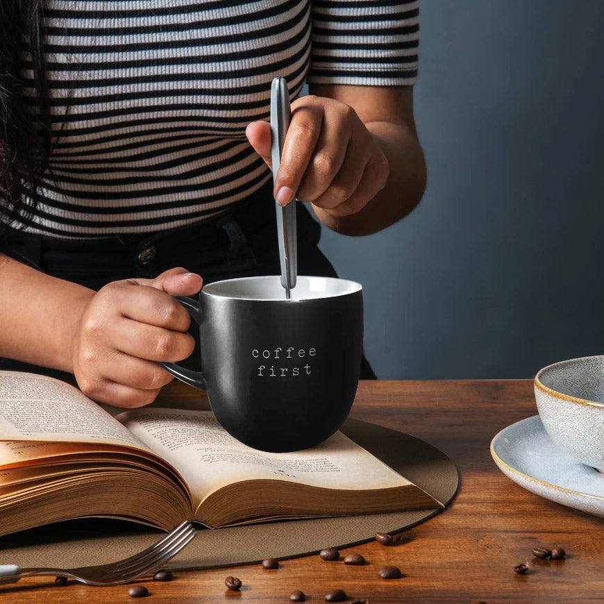 ASA Selection Hey! Coffee Mug - Coffee First