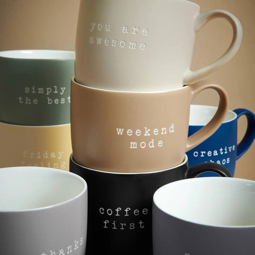 ASA Selection Hey! Coffee Mug - Weekend Mode